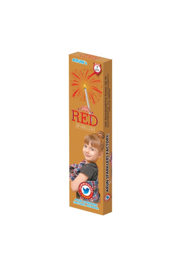 7cm Red Sparklers