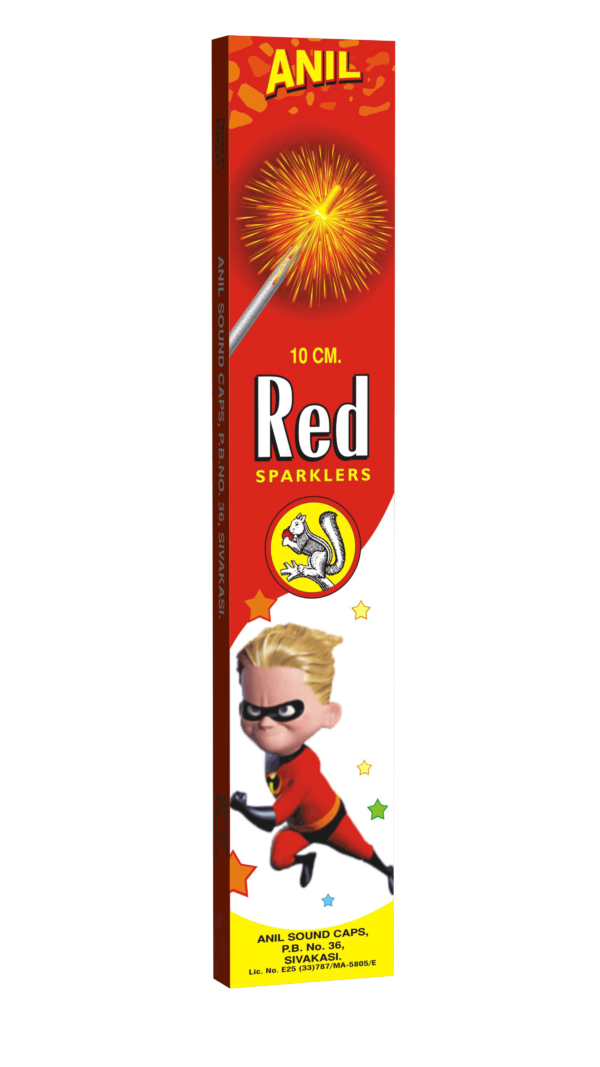 10cm Red Sparklers